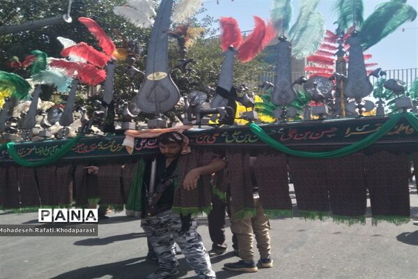 عزاداری در ساحت مقدس امام رضا(ع)