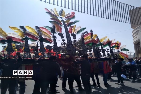 عزاداری در ساحت مقدس امام رضا(ع)