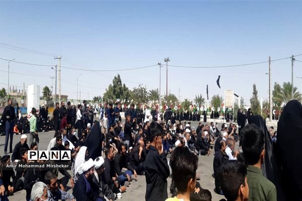 مراسم پیاده‌روی دلدادگان حسینی(ع) در زابل
