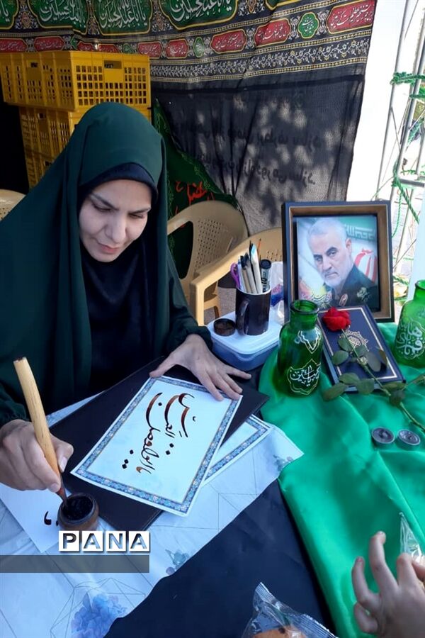پیاده‌روی عاشقان جامانده از اربعین حسینی در البرز