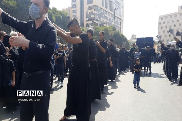 مراسم اربعین حسینی در جوار حرم مطهر رضوی