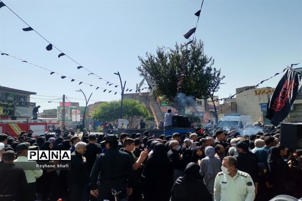 مراسم پیاده‌روی جاماندگان اربعین حسینی در شهرستان پاکدشت