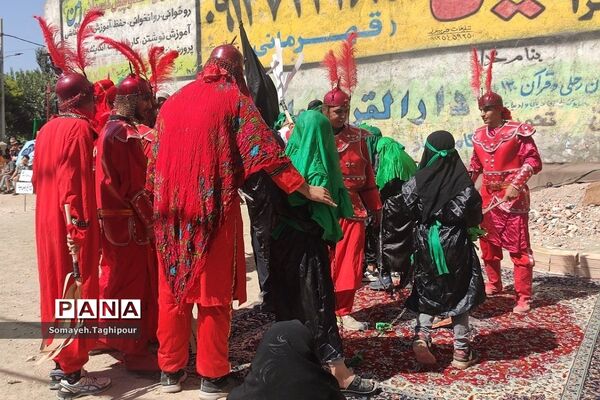 اجرای تعزیه‌خوانی واقعه کربلا در بهارستان دو
