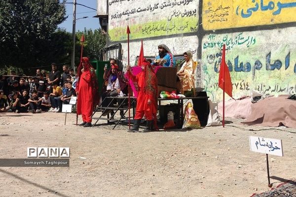 اجرای تعزیه‌خوانی واقعه کربلا در بهارستان دو