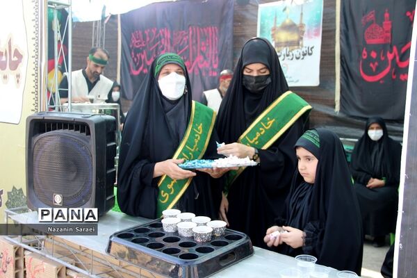 شورحضور جاماندگان کربلای حسینی در راهپیمایی اربعین اسلامشهر