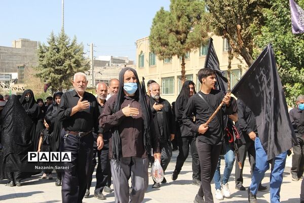 شورحضور جاماندگان کربلای حسینی در راهپیمایی اربعین اسلامشهر