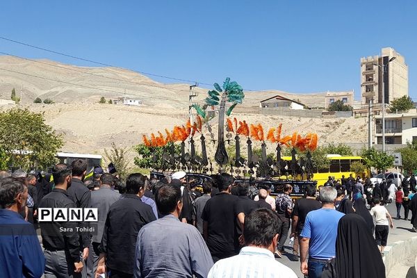 مراسم با شکوه پیاده‌روی جاماندگان اربعین حسینی در شهرستان پردیس