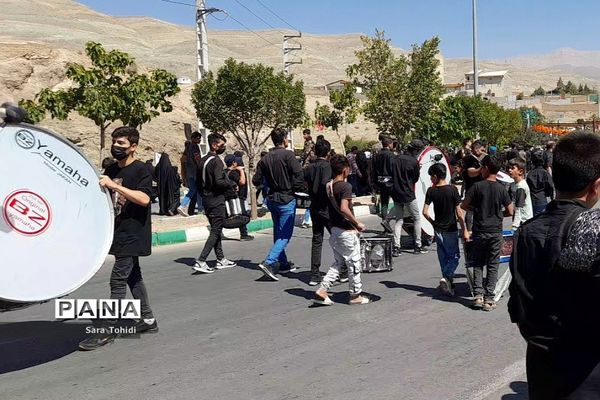 مراسم با شکوه پیاده‌روی جاماندگان اربعین حسینی در شهرستان پردیس
