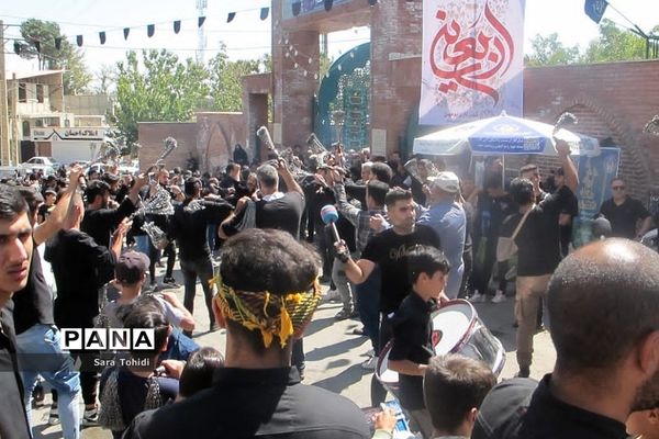 مراسم با شکوه پیاده‌روی جاماندگان اربعین حسینی در شهرستان پردیس