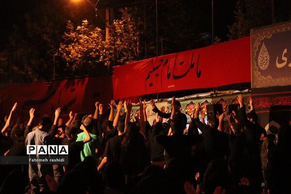 برپایی موکب اربعین در هیات ثارالله ساری