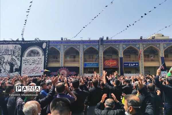 پیاده‌روی جاماندگان اربعین حسینی در شیراز