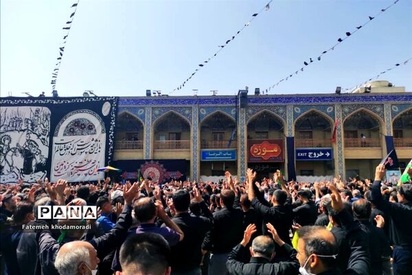 پیاده‌روی جاماندگان اربعین حسینی در شیراز