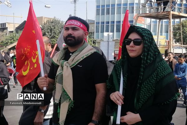 پیاده‌روی جاماندگان اربعین حسینی در شیراز