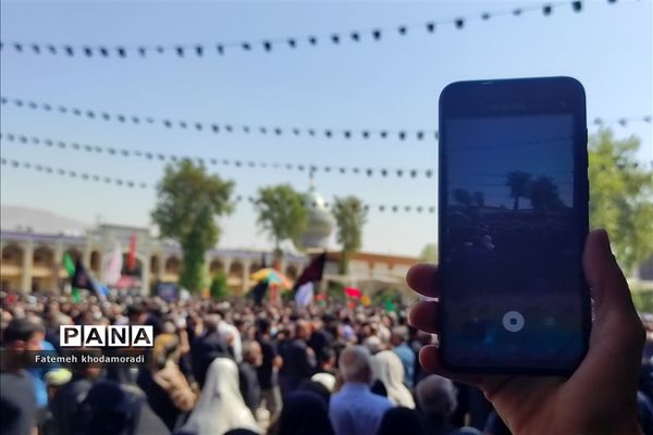 پیاده‌روی جاماندگان اربعین حسینی در شیراز