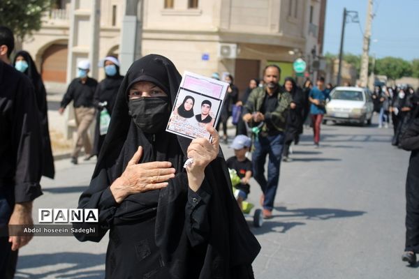 پیاده‌روی دلدادگان اربعین حسینی در بوشهر