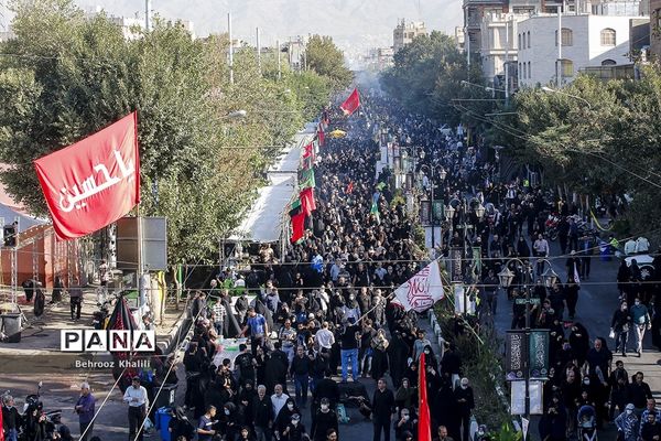 پیاده‌روی جاماندگان اربعین-تهران /2