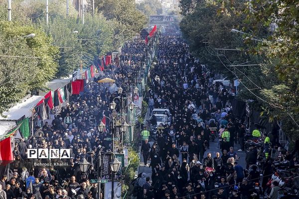 پیاده‌روی جاماندگان اربعین-تهران /2