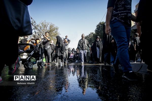 پیاده‌روی جاماندگان اربعین-تهران /2