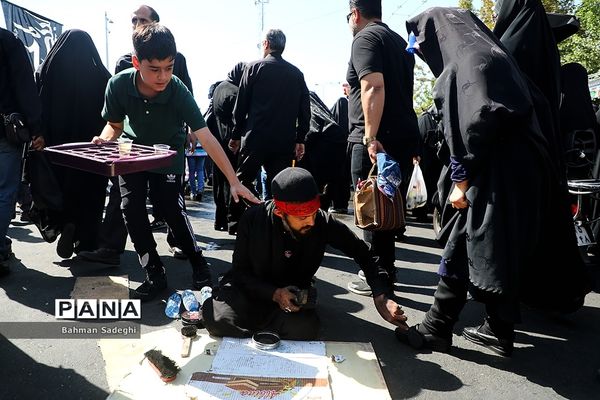 پیاده‌روی جاماندگان اربعین-تهران /3