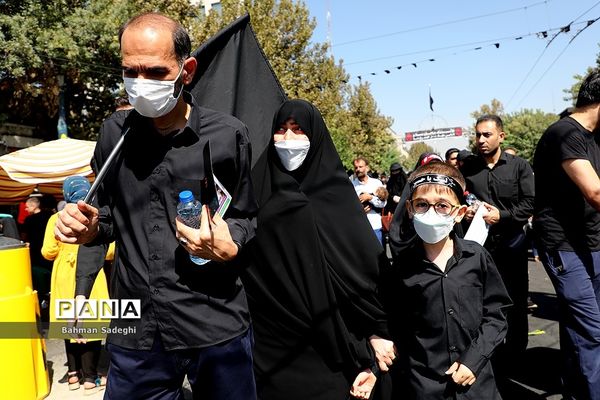 پیاده‌روی جاماندگان اربعین-تهران /3