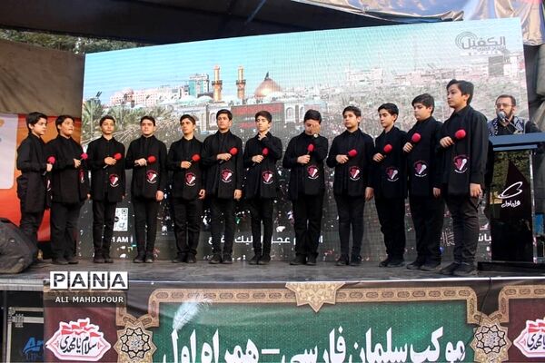 موکب فرزندان حاج قاسم، به همت سازمان دانش‌آموزی شهرستان‌های  تهران