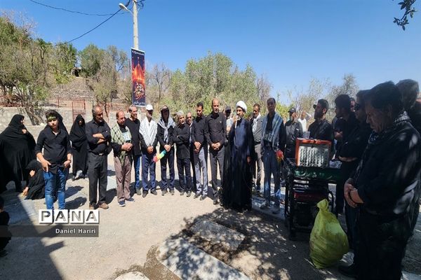 پیاده‌روی جاماندگان اربعین روستای حسن‌آباد نایین