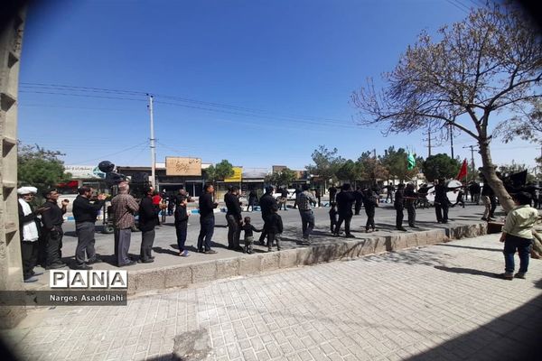 مراسم عزاداری اربعین حسینی در شهرستان زیرکوه -خراسان جنوبی