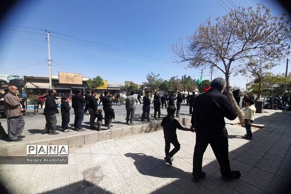 مراسم عزاداری اربعین حسینی در شهرستان زیرکوه -خراسان جنوبی