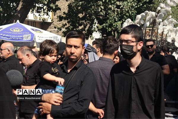 پیاده‌روی جاماندگان اربعین حسینی در شهرری