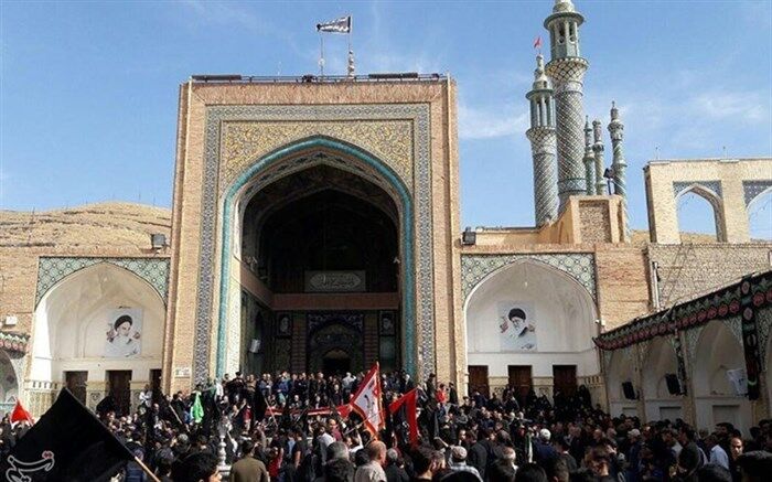 مراسم اربعین حسینی در مشهد اردهال/فیلم