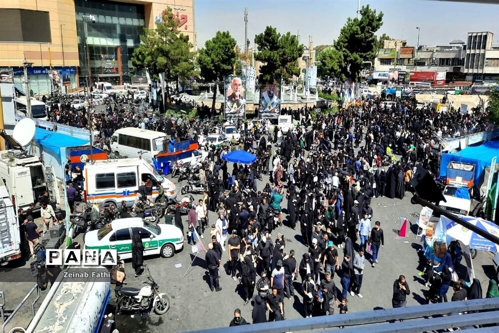 مراسم راهپیمایی‌ اربعین حسینی از میدان امام حسین تا حرم عبدالعظیم حسنی(ع)