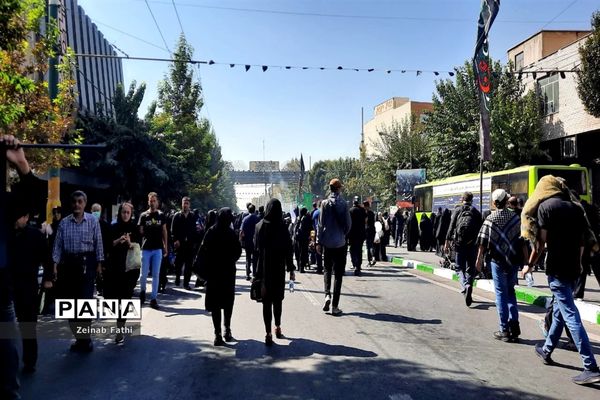 مراسم راهپیمایی‌ اربعین حسینی از میدان امام حسین تا حرم عبدالعظیم حسنی(ع)