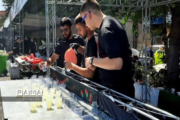 مراسم راهپیمایی‌ اربعین حسینی از میدان امام حسین تا حرم عبدالعظیم حسنی(ع)