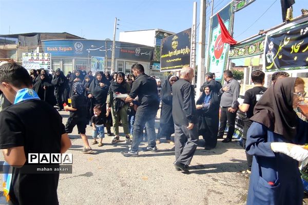 موکب فرزندان حاج قاسم در گلوگاه