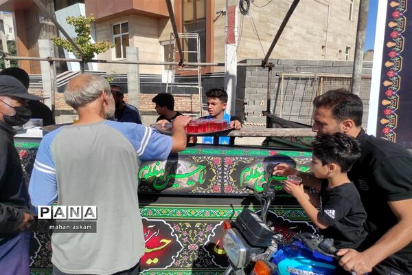 موکب فرزندان حاج قاسم در گلوگاه