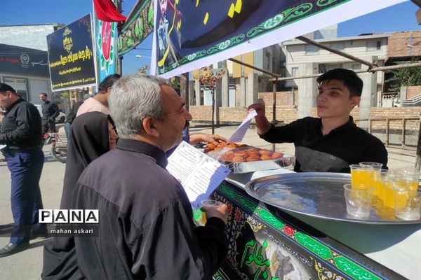 موکب فرزندان حاج قاسم در گلوگاه