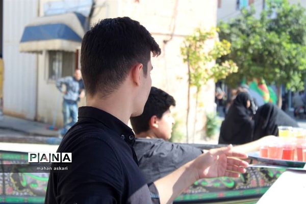 موکب فرزندان حاج قاسم در گلوگاه