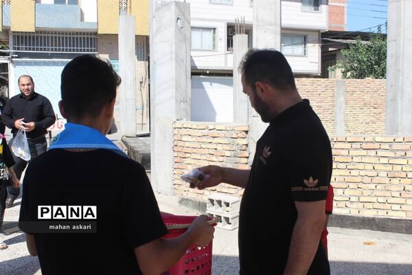 موکب فرزندان حاج قاسم در گلوگاه