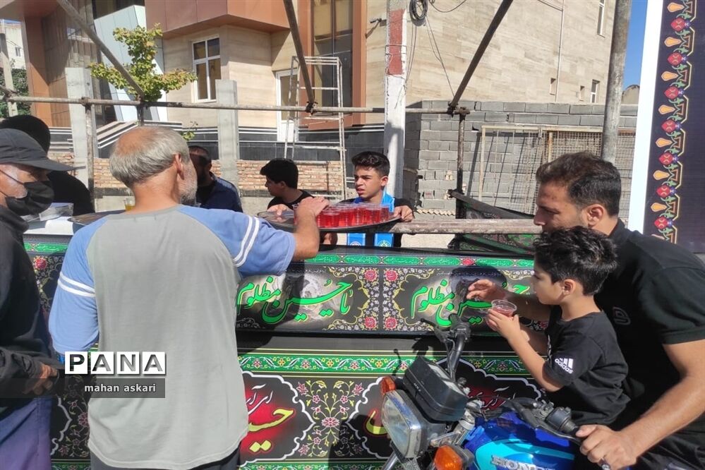 موکب فرزندان حاج قاسم در گلوگاه