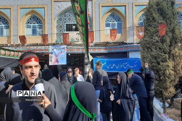 برپایی موکب همه جا کربلاست