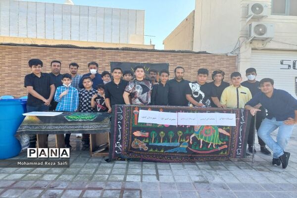 پیاده‌‌روی جاماندگان اربعین حسینی در گناوه