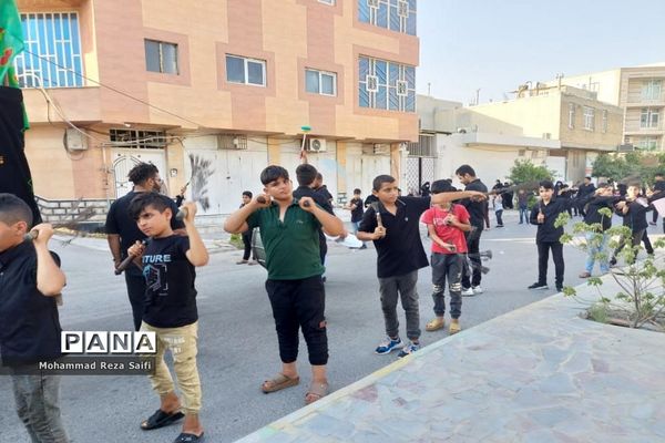 پیاده‌‌روی جاماندگان اربعین حسینی در گناوه