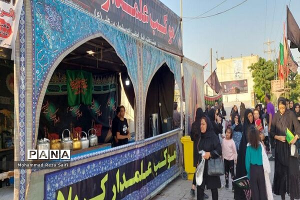 پیاده‌‌روی جاماندگان اربعین حسینی در گناوه