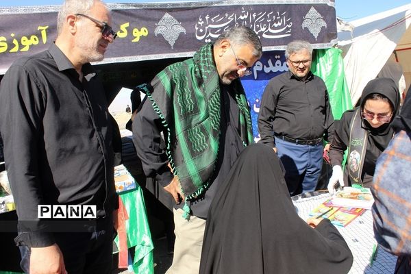 موکب فرزندان حاج قاسم زنجان در پیاده‌روی جاماندگان اربعین حسینی