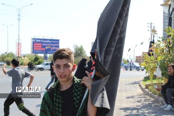 پیاده‌روی جاماندگان اربعین حسینی در سمنان