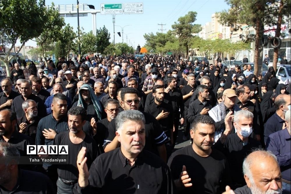 پیاده‌روی جاماندگان اربعین حسینی در سمنان