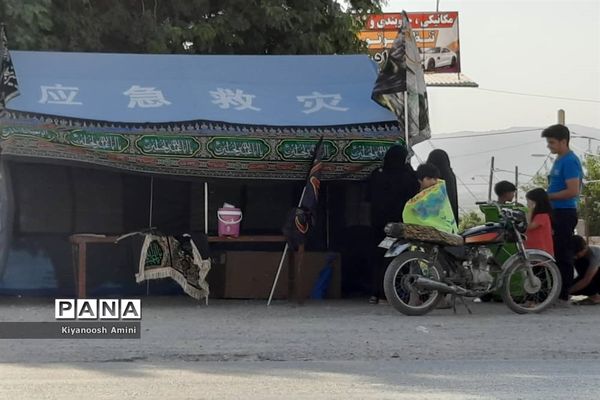 آماده‌سازی موکب جاماندگان اربعین حسینی در کازرون استان فارس