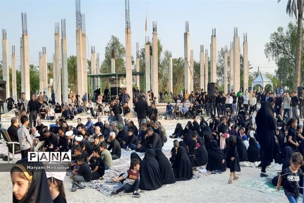 راهپیمایی عظیم جاماندگان اربعین حسینی (ع) در فورگ- استان فارس