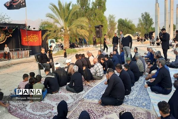 راهپیمایی عظیم جاماندگان اربعین حسینی (ع) در فورگ- استان فارس