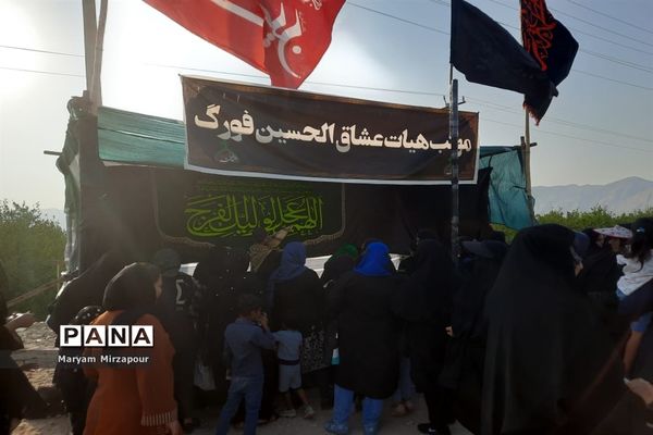 راهپیمایی عظیم جاماندگان اربعین حسینی (ع) در فورگ- استان فارس
